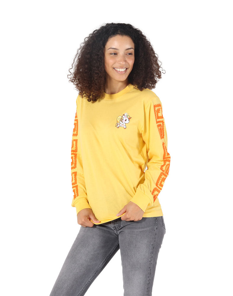 tokidoki x gudetama Gudecorno Long Sleeve Tee (Unisex)
