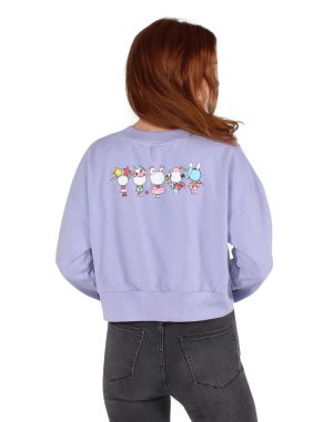 tokidoki x Hello Kitty Kawaii Line Up Cropped Pullover