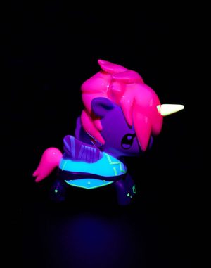 tokidoki x ARCANE Unicorno Black Light Chrome Blind Box