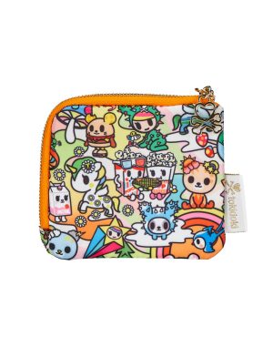 Stay Groovy Zip Coin Purse