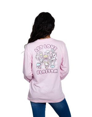 tokidoki x Hello Kitty and Friends Love Blossom Long Sleeve Tee