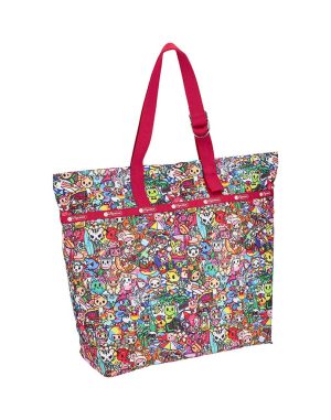 tokidoki x LeSportsac Borsa Nord-Sud – Vacanza Al Mare