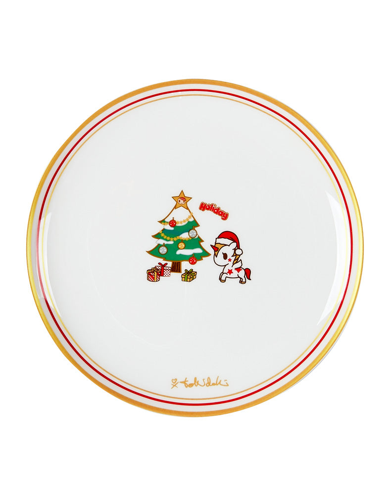 O Christmas Tree 8 Ceramic Plates - Set of two
