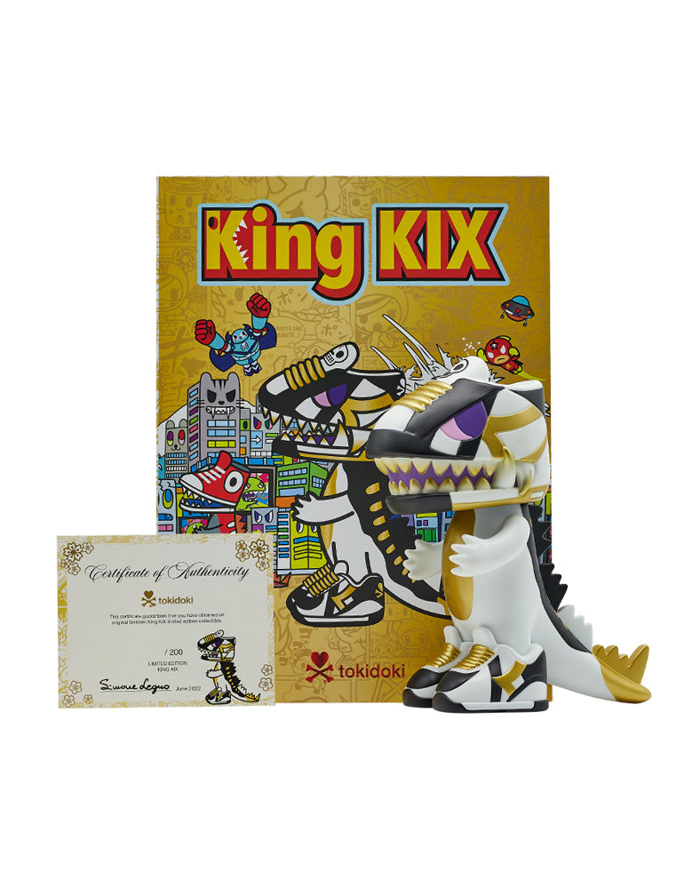 tokidoki King KIX Sofubi (White)
