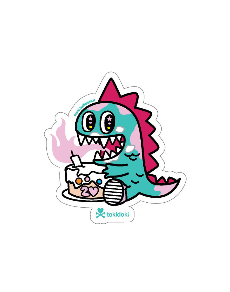 Celebration Kaiju Die Cut Sticker