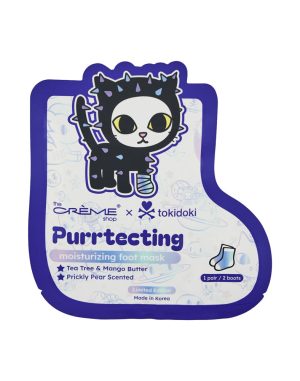The Cr??me Shop x tokidoki Purrtecting Foot Mask (Set of 5)