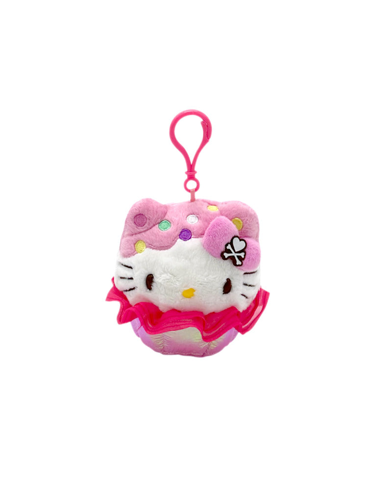 tokidoki x Hello Kitty Autumn Market Cupcake Clip On Plush