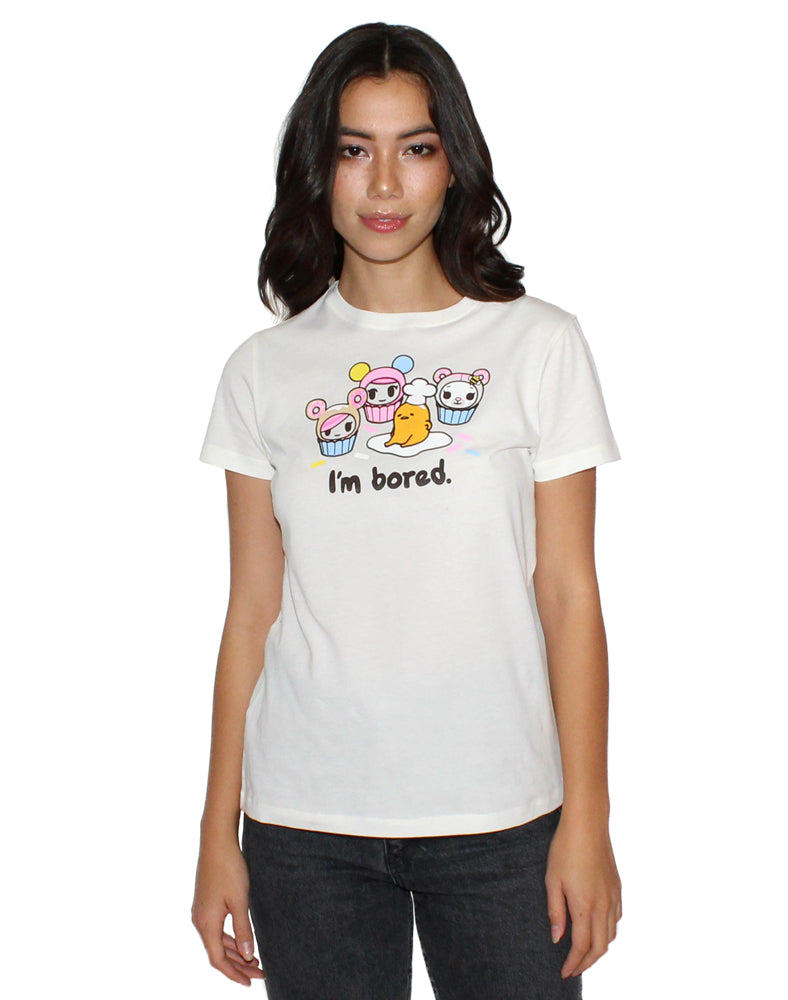 tokidoki x gudetama I'm Bored Tee